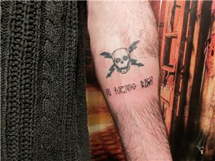 No Turning Back Hiyeroglif Yaz Dvmesi / No Turning Back Hieroglyphic Tattoo