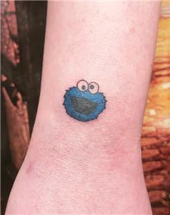 Kurabiye Canavar Dvmesi / Cookie Monster Tattoo