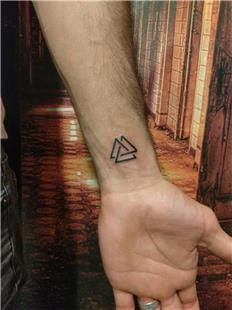 Sonsuzluk geni Dvmesi / Infinity Triangles Tattoo