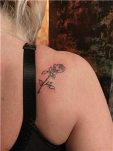 Omuza Gl Dvmesi / Rose Tattoo