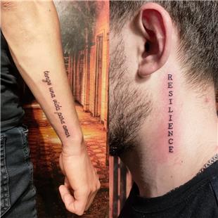 Yaz Dvmeleri / Quotes Tattoos