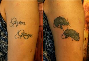 Ty Dvmeleri ile sim Dvmesi Kapatma almas / Name Tattoo Cover Up