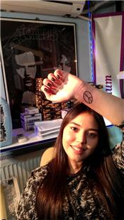 Barış işareti Dövmesi / Peace Symbol Tattoo