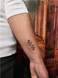 kizler Burcu ve iekler Dvmesi / Gemini and Flowers Tattoo