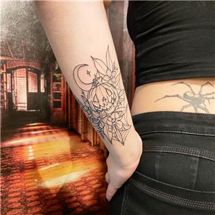 Cadlar Bayram Balkaba Dvmesi / Halloween Tattoo