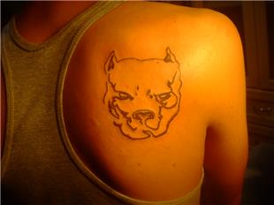 Pitbul Dövmesi / Pitbull Tattoo