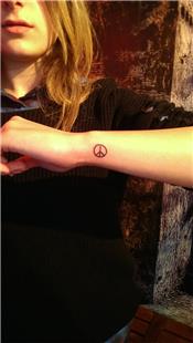 Bar areti Dvmesi / Peace Symbol Tattoo
