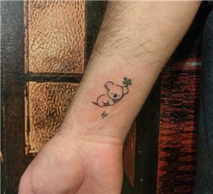 Minimal Koala Dvmesi / Minimal Koala Tattoo