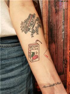 Dopamin Meyve Suyu Dvmesi / Dopamine Juice Tattoo