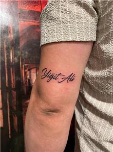 Yiit Ali sim Dvmesi / Name Tattoos