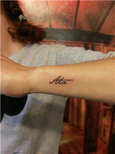 Ata sim Dvmesi / Name Tattoos