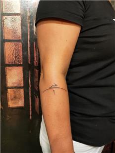 Kol Üzerine Hiç Sembolü Dövmesi / Nihilizm Symbol Tattoo