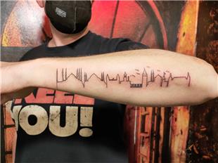 stanbul Sileti Dvmesi / stanbul Silhouette Tattoo