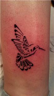 Ar kuu Sinek kuu Dvmesi / Hummingbird Tattoo