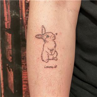 Tavşan Dövmesi / Rabbit Tattoo