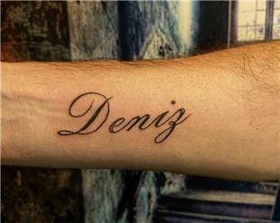 Deniz sim Dvmesi / Name Tattoos