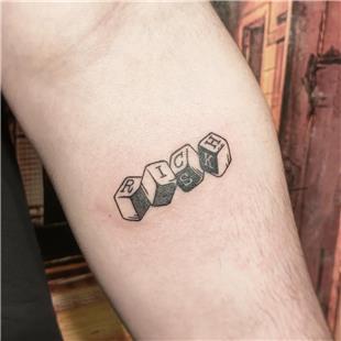Rich Risk Zar Dvmesi / Rich Risk Dice Tattoo