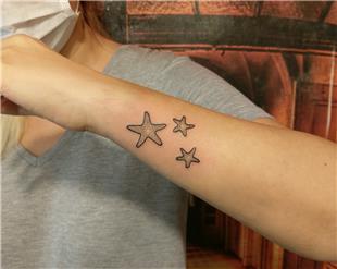 Deniz Yldz Dvmeleri / Sea Star Tattoos