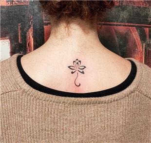 Enseye Lotus Dövmesi / Lotus Tattoo
