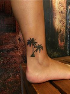 Palmiye Ağacı Dövmesi / Palm Tree Tattoo