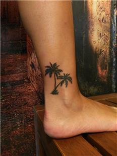 Palmiye Aac Dvmesi / Palm Tree Tattoo