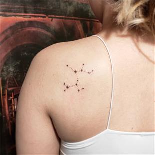 Yay Burcu Yıldız Dövmesi / Sagittarius Stars Tattoo