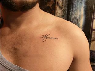 sim ve Sonsuzluk Dvmesi / Name Infinity Tattoo