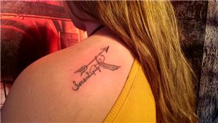 Serendipity Ok ve Ty Dvmesi / Serendipity Arrow and Feather Tattoo