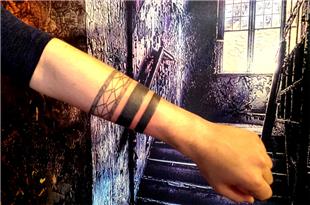 erit Bant Kol Dvmeleri / Arm Band Tattoo