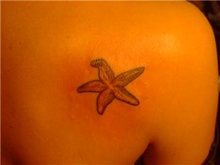 Deniz Yıldızı Dövmesi / Sea Star Tattoos