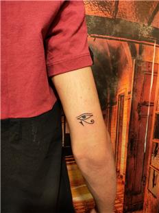 Horus'un Gz Dvmesi / Horus Eye Tattoo