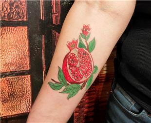 Nar Dövmesi / Pomegranate Tattoo