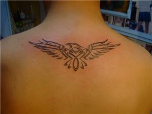 Tribal Kartal Dvmesi / Tribal Eagle Tattoos