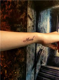 Masal sim Dvmesi / Name Tattoos