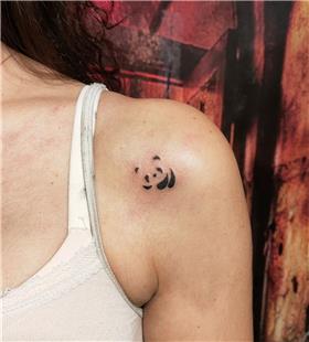 Minimal Panda D�vmesi / Minimal Panda Tattoo