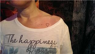 Omuza Kalp Dövmesi / Heart Tattoos