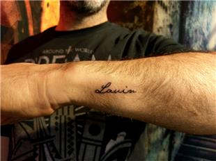 Lavin sim Dvmesi / Name Tattoos