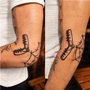 Kola A��l�r Kapan�r Kapan D�vmesi / Trap Tattoo