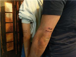 sim ve Tarih Dvmeleri / Name and Date Tattoo