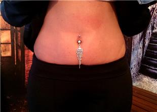 Gbek Piercing / Belly Button Navel Piercing