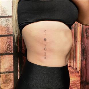 Dişil Enerji Sembol Dövmesi / Female Energy Symbol Tattoo