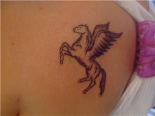 Pegasus Kanatlı At Dövmesi / Pegasus Tattoo