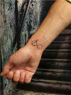 apa ve Sonsuzluk Dvmesi / Anchor Infinity Tattoo