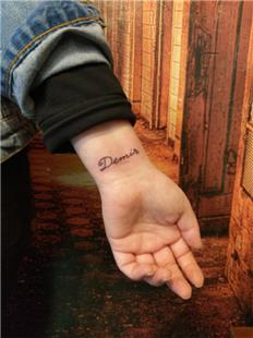 Demir sim Dvmesi / Name Tattoos