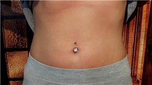 Tal Gbek Piercingi / Navel Piercing