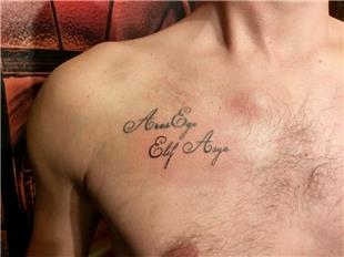 Elif Asya ocuk simleri Dvmesi / Name Tattoos