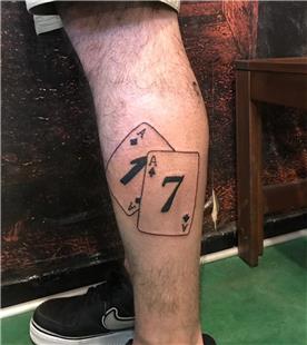 skambil Kad Dvmeleri / Playing Cards Tattoo