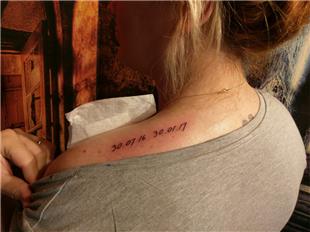 Tarih Dvmeleri / Date Tattoos