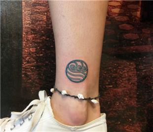 Su Sembolü Dövmesi / Water Symbol Tattoo