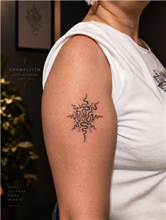 Spiral G�ne� D�vmesi / Spiral Sun Tattoo